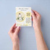 Botanische Jasmin Etherische Oliën Aquarel Bloemsc Flyer (Hand)