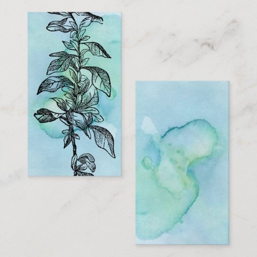 Botanische Journal of Note Kaart (Voorkant / Achterkant)