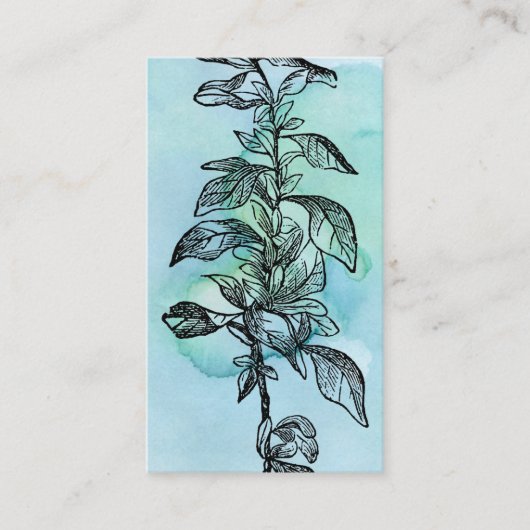 Botanische Journal of Note Kaart (Voorkant)