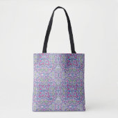 Botanische Kaleido Bloei Tote Bag (Voorkant)