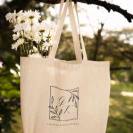 botanische kam | Tijdloos monogram Tote Bag