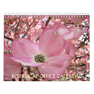 BOTANISCHE KANTOOR CALENDAR bloemen geeft Kantoor Kalender