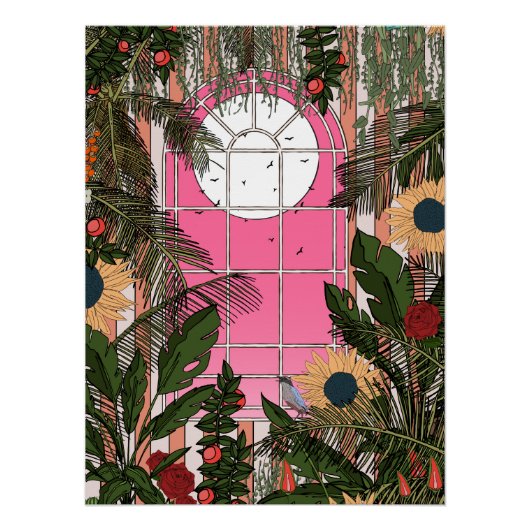 Botanische Kas Perfect Poster (Voorkant)