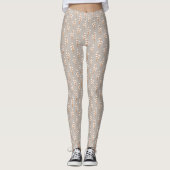 Botanische Katoenen Tak Print Leggings (Voorkant)