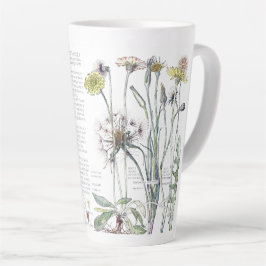 Botanische katten Verse bloem Bloemen Latte Mok