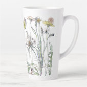 Botanische katten Verse bloem Bloemen Latte Mok (Rechts)