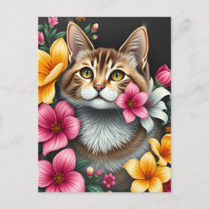 Botanische Kattenhaven Briefkaart