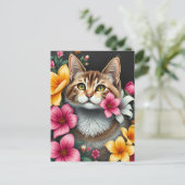 Botanische Kattenhaven Briefkaart (Staand voorkant)
