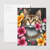 Botanische Kattenhaven Briefkaart (Voorkant / Achterkant)