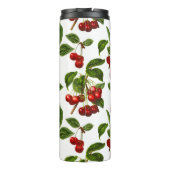  Botanische Kersenprint Thermosbeker (Achterkant)