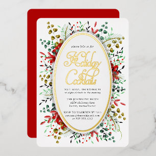 Botanische kerstavond   Uitnodiging tot Folie