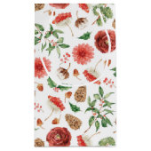 Botanische Kerstcadeautassen Klein Cadeauzakje (Achterkant)