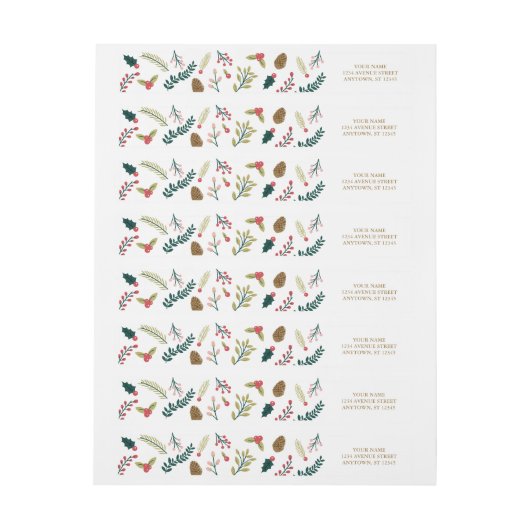 Botanische kerstcadeautjes met joy (Vel)