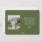 Botanische Kerstkaart (Achterkant)