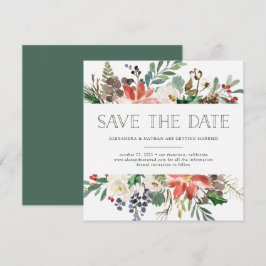 Botanische Kerstmis | Bloemrijke Vakantie Save the Kaart