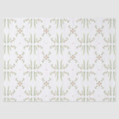 Botanische Kerstmis Tissuepapier (Voorkant)