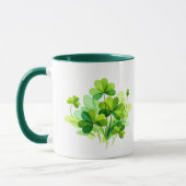 Botanische Klaverboeket St. Patrick's Day Mok (Links)