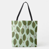 "Botanische kleine boombladeren minimalistisch" ca Tote Bag (Voorkant)