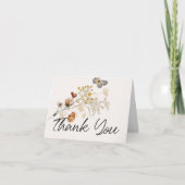  botanische kleine flora bedankkaart (Voorkant)