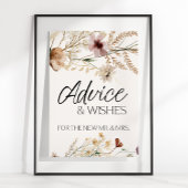  botanische kleine Kaart en cadeaubord Poster