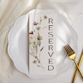  Botanische Kleine Kort Floral Gereserveerde zitpl Menu
