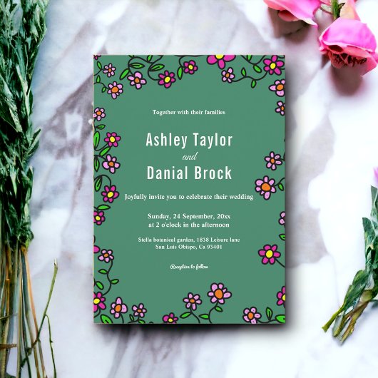 Botanische Kleurrijke Rozen Rustieke Bloemen Bruil Kaart