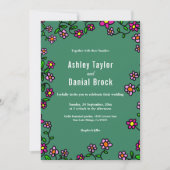 Botanische Kleurrijke Rozen Rustieke Bloemen Bruil Kaart (Voorkant)