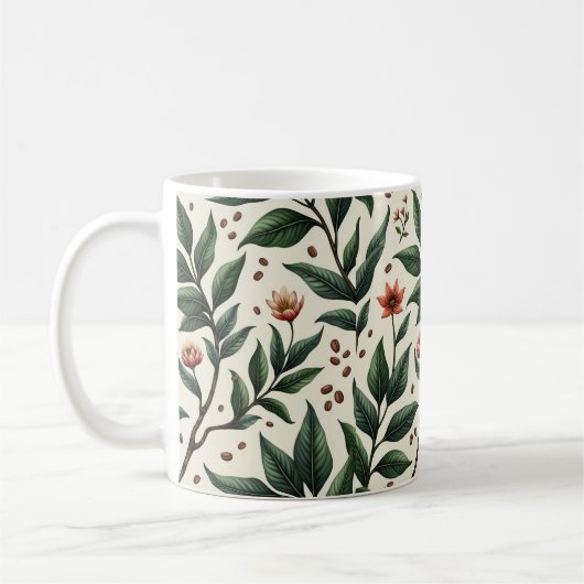 Botanische koffie Plant Koffiemok (Links)