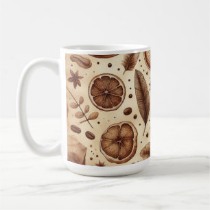 botanische koffiebonen rustiek café koffiemok
