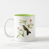 botanische kolibrie, wilde vogelkoffie mok (Links)