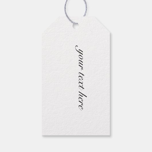  botanische kolibries aanpasbaar cadeaulabel (Achterkant)