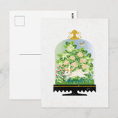 Botanische Konijn Cloche 2 Briefkaart (Voorkant / Achterkant)