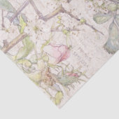 Botanische krab Apple Flowers Blossom Tissue Paper Tissuepapier (Detail)