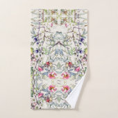 Botanische krab Apple Fruit Blossom Bath Towel Set Bad Handdoek (Handdoek)