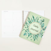 Botanische Krans & Saliegroen Esthetiek Planner (Display)