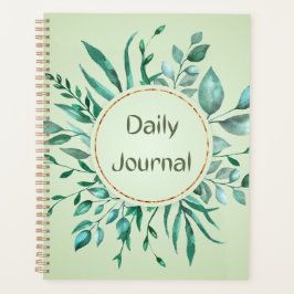 Botanische Krans & Saliegroen Esthetiek Planner