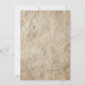  Botanische Krans Trouwen Save The Date Kaart (Achterkant)