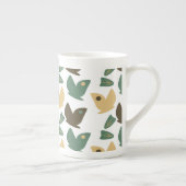 Botanische kroniek van de moderne Natuur Butterfly Porselein Kop (Rechts)