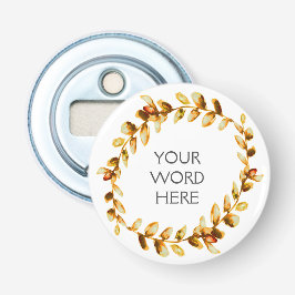 Botanische kroon - Ceres - Button Flesopener