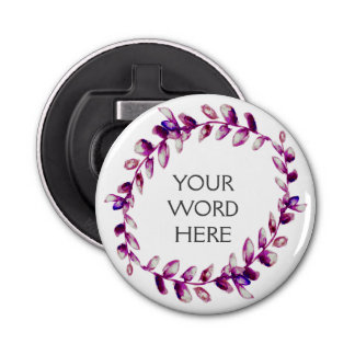 Botanische kroon - Diana - Button Flesopener