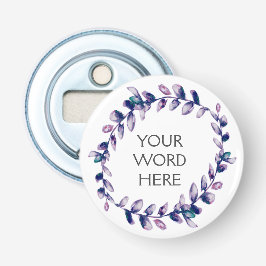 Botanische kroon - Luna - Button Flesopener