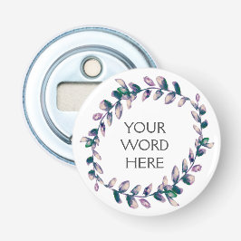 Botanische kroon - Venus - Button Flesopener