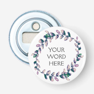 Botanische kroon - Venus - Button Flesopener