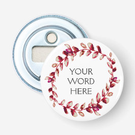 Botanische kroon - Vesta - Button Flesopener