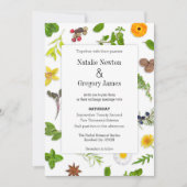 Botanische kruiden Weddenschap Kaart (Voorkant)