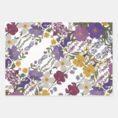 Botanische kunst inpakpapier vel (Voorkant 2)