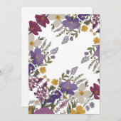 Botanische kunst kaart (Voorkant / Achterkant)