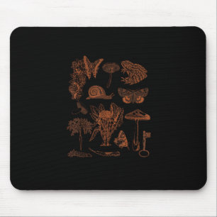 Botanische Kunst, Kikker Schimmels Goblincore Esth Muismat