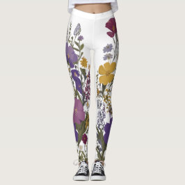 Botanische kunst leggings