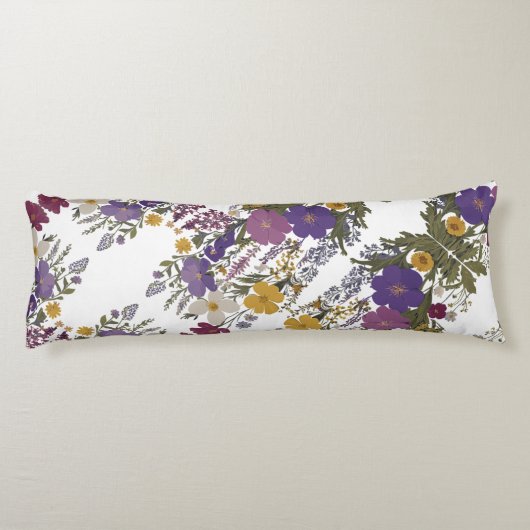 Botanische kunst lichaamskussen (Achterkant)